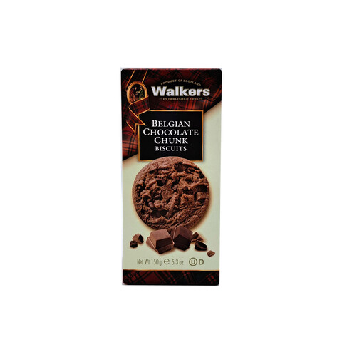 Walkers Biscuiti cu bucati de ciocolata 150g