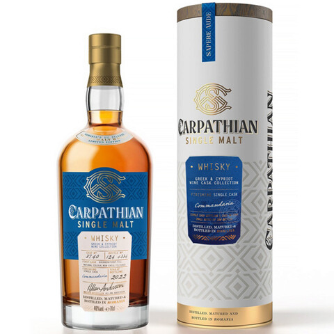 Whisky Carpathian Single Malt Commandaria 0,7l