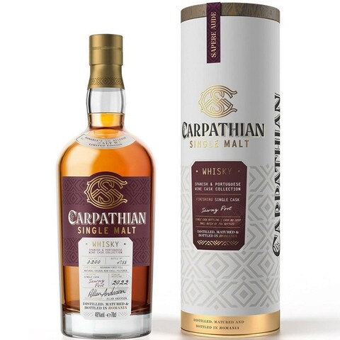 Whisky Carpathian Single Malt Tawny Port 0,7l