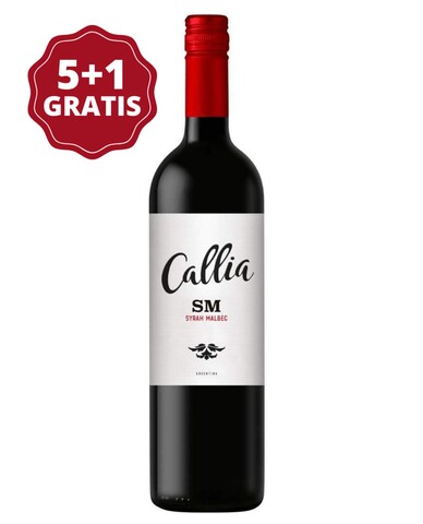 Callia Alta Shiraz - Malbec 5+1