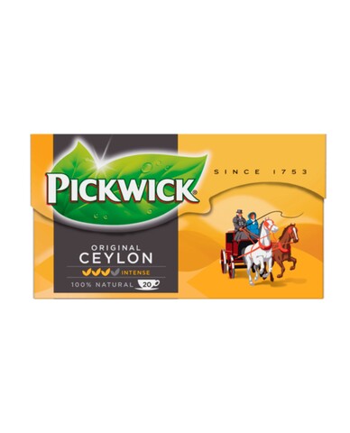 Ceai Pickwick Finest Classics Ceylon Tea Negru 20 X 2g