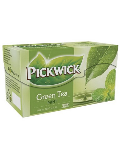 Ceai Pickwick Verde Cu Menta 20 X 1.5g