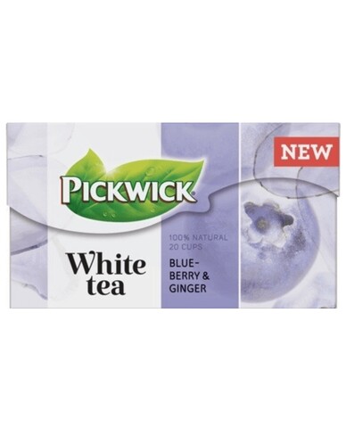 Ceai Pickwick White Tea Cu Afine Si Ghimbir 20 X 1.5g