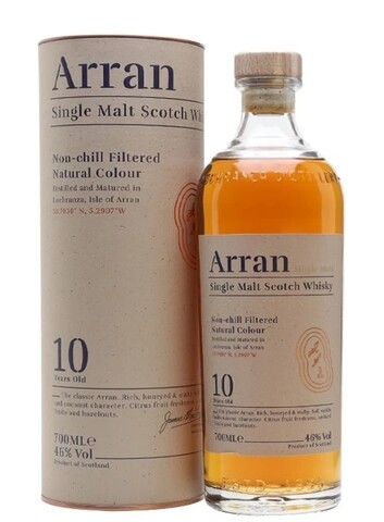 Whisky Single Malt Arran 10 ani 0.7L