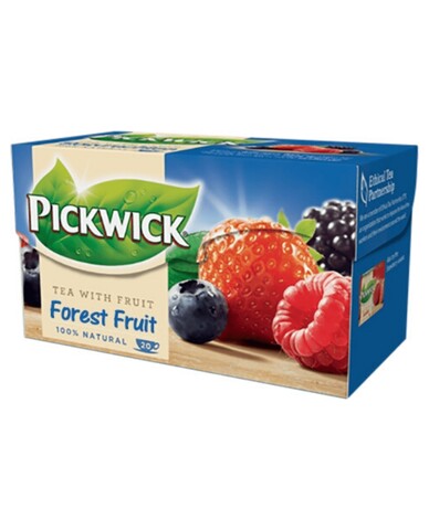Ceai Pickwick Fruit Negru Cu Fructe De Padure 20 X 1.5g