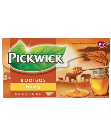 Ceai Pickwick Rooibos Harmony Cu Miere Fara Cofeina 20 X 1.5g