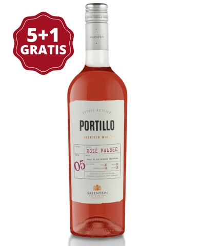 Portillo Rose Malbec 5+1