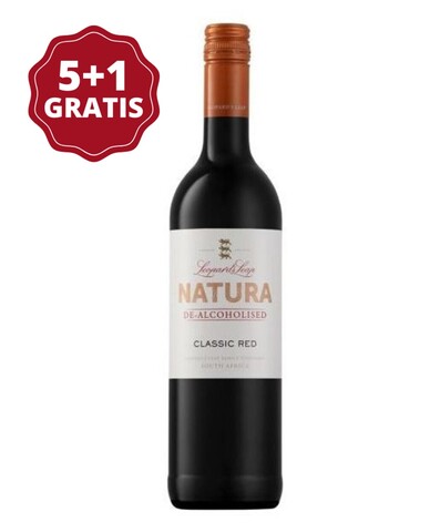 Natura Classic Red, vin dezalcoolizat, Leopard's Leap 5+1