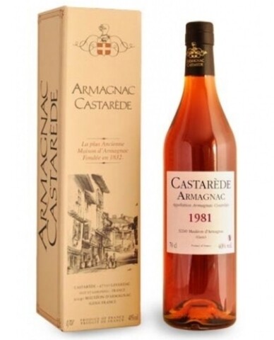 Armagnac Castarede 1981 0.5L