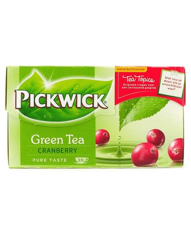 Ceai Pickwick Verde Cu Merisor 20 X 1.5g