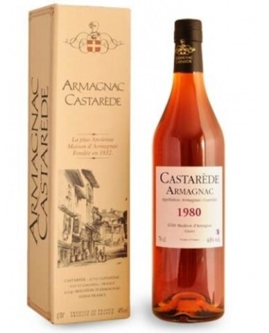 Armagnac Castarede 1980 0.5L
