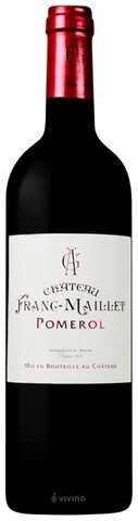 Château Franc-Maillet, Pomerol 2018
