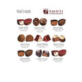 Praline asortate din ciocolata belgiana La Palette 105g, Emoti