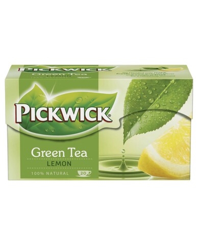 Ceai Pickwick Green Verde Cu Lamaie 20 X 2g